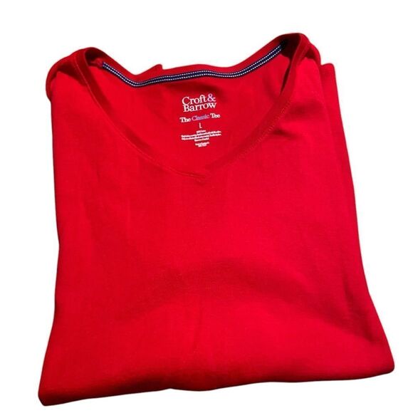 Croft and Barrow size large the classic tee like new perfect condition - Picture 1 of 2